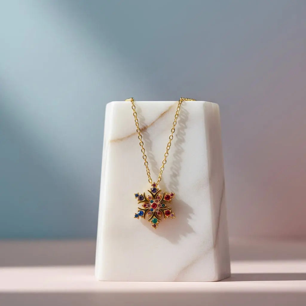 Kette Schneeflocke - kaJre -