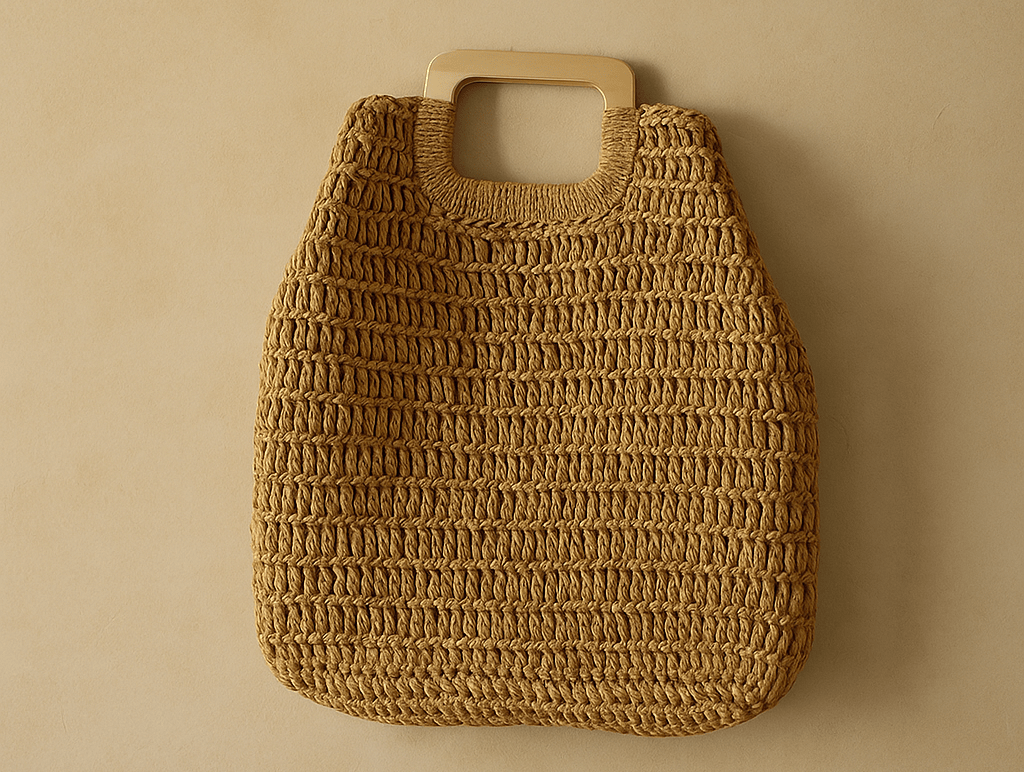 Strandtasche mit Holzgriff - kaJre - Tasche