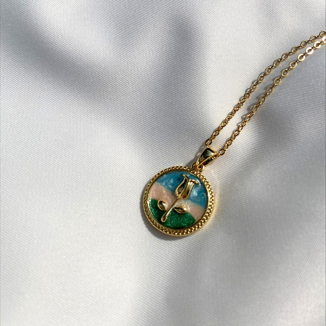 Kette mit Anhänger Golden Rose kaJre