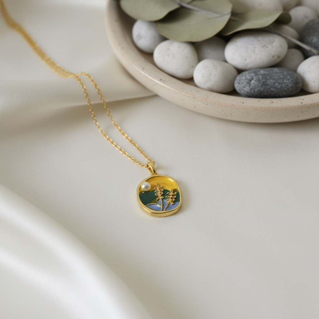 Halskette mit Anhänger Sunset Garden kaJre