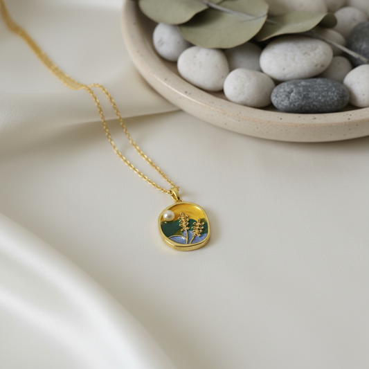 Halskette mit Anhänger Sunset Garden kaJre