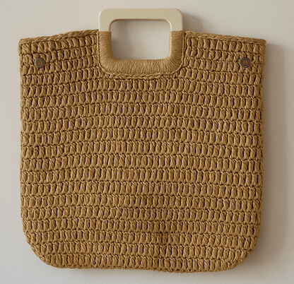 Strandtasche mit Holzgriff - kaJre - Tasche